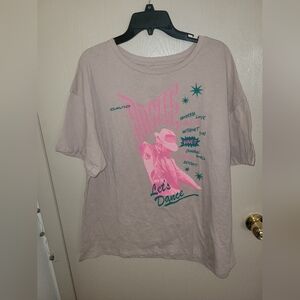 David Bowie Graphic T Shirt Multicolor NWT womens Size XXL